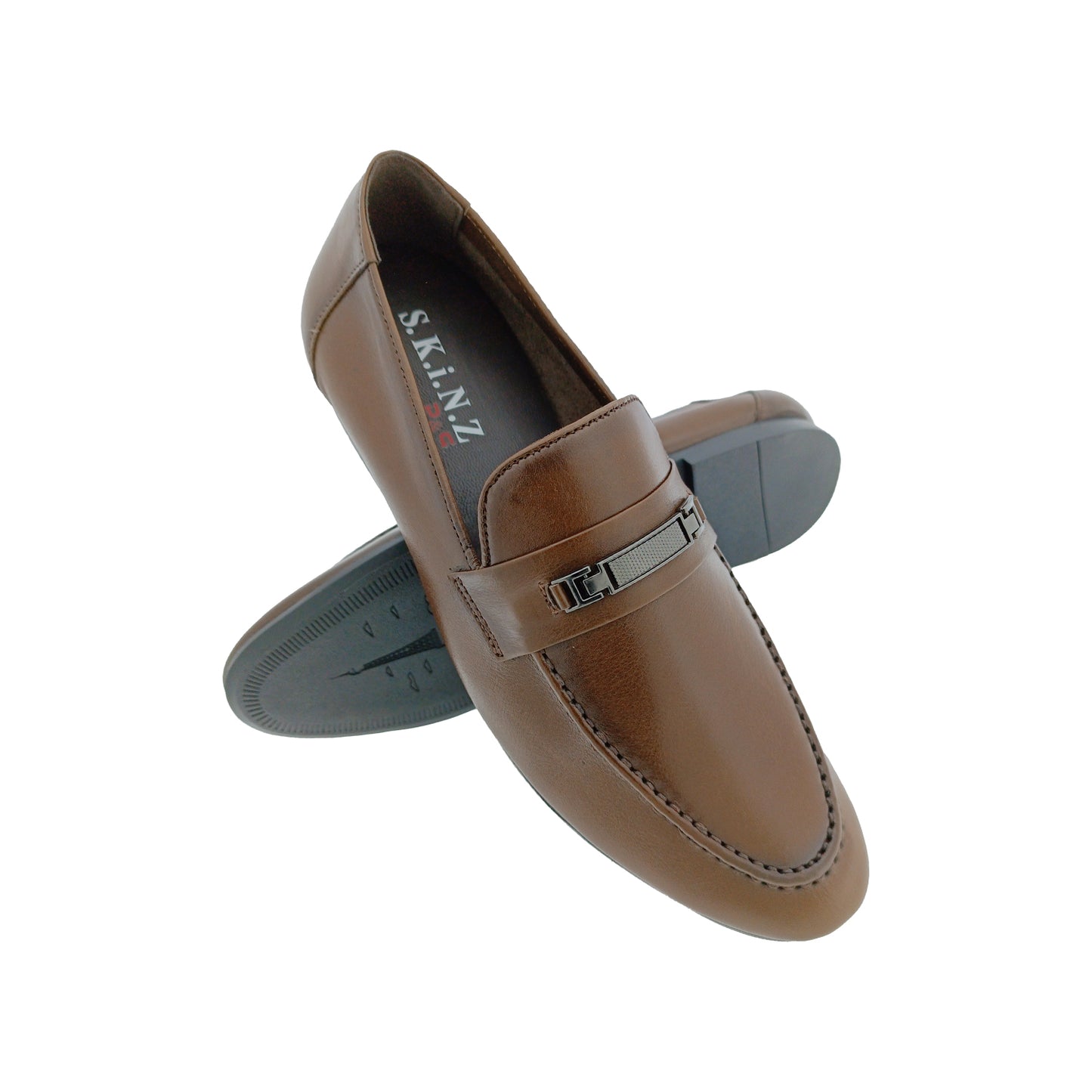 SKINZ 59015 BROWN MENS POINT LOAFER