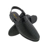 TRYIT 5027 BLACK MENS TRADITIONAL SANDAL