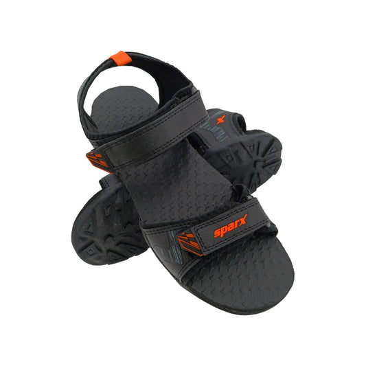 SPARX SS719 BLACK/ORANGE MENS SPORTS SANDAL