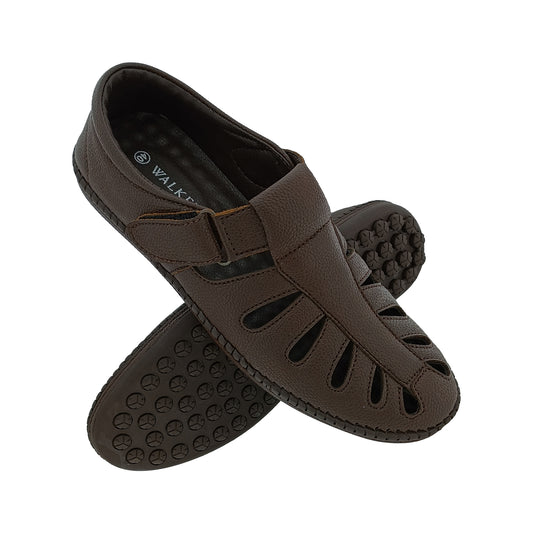 WALKERS 4054 BROWN MENS PACK SANDAL