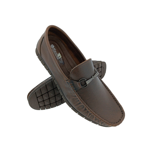 MACONNER KL-001 BROWN MENS BOADER LOAFER