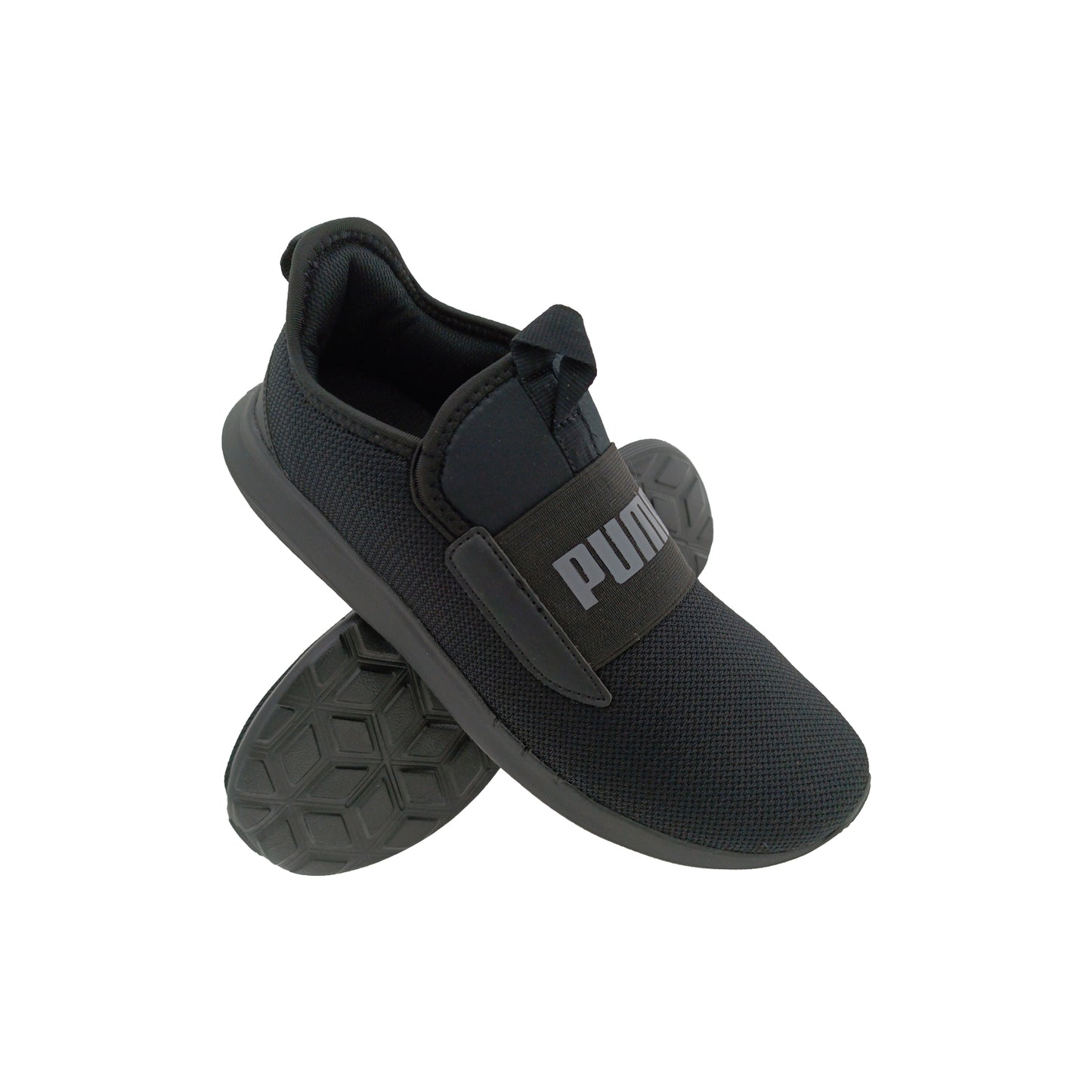 PUMA 39941803 BLACK/GREY MENS SLIPON SPORTS SHOE