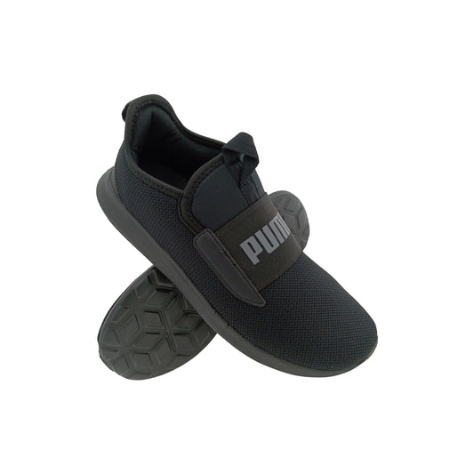 PUMA 39941803 BLACK/GREY MENS SLIPON SPORTS SHOE