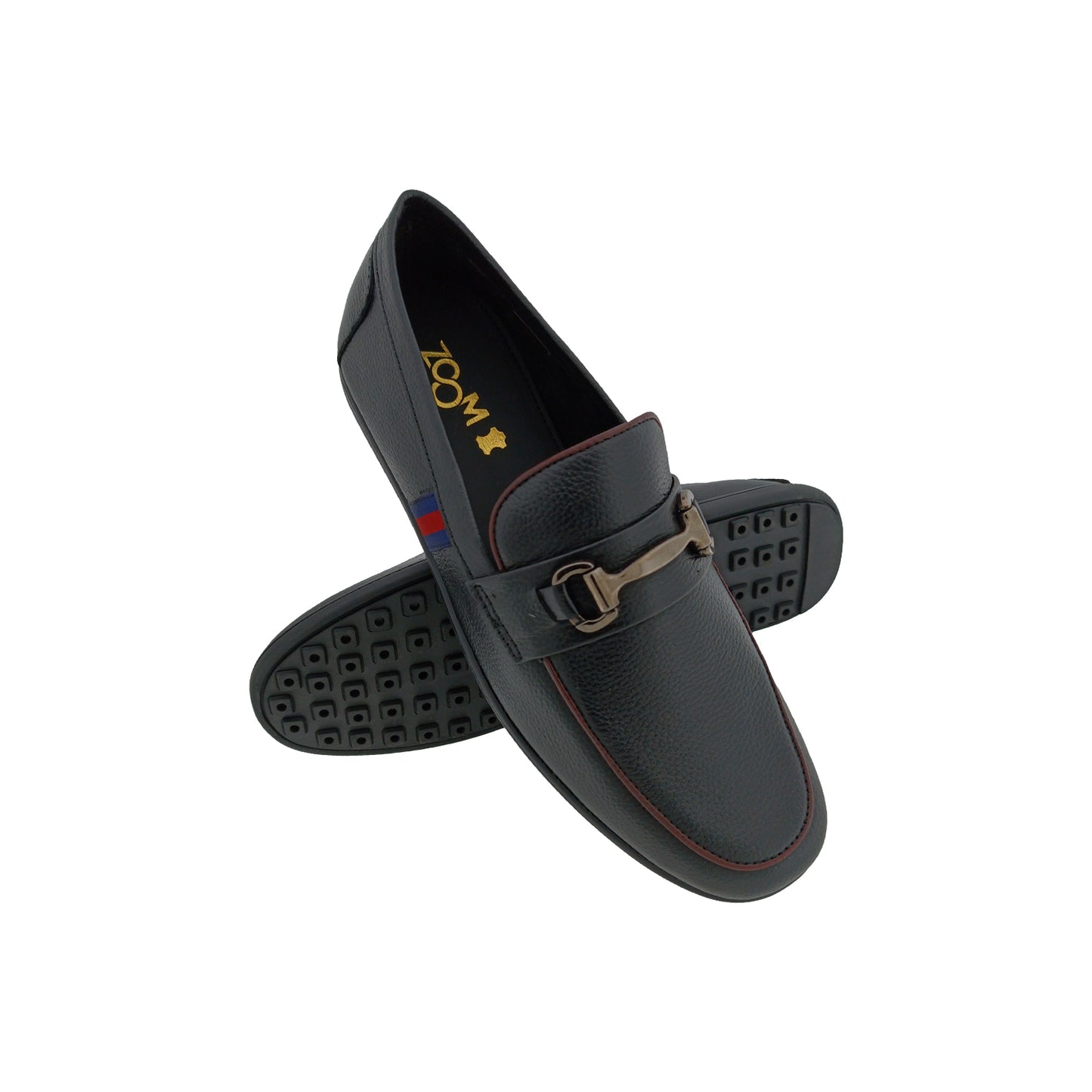 ZOOM D9845 BLACK MENS BOADER LOAFER