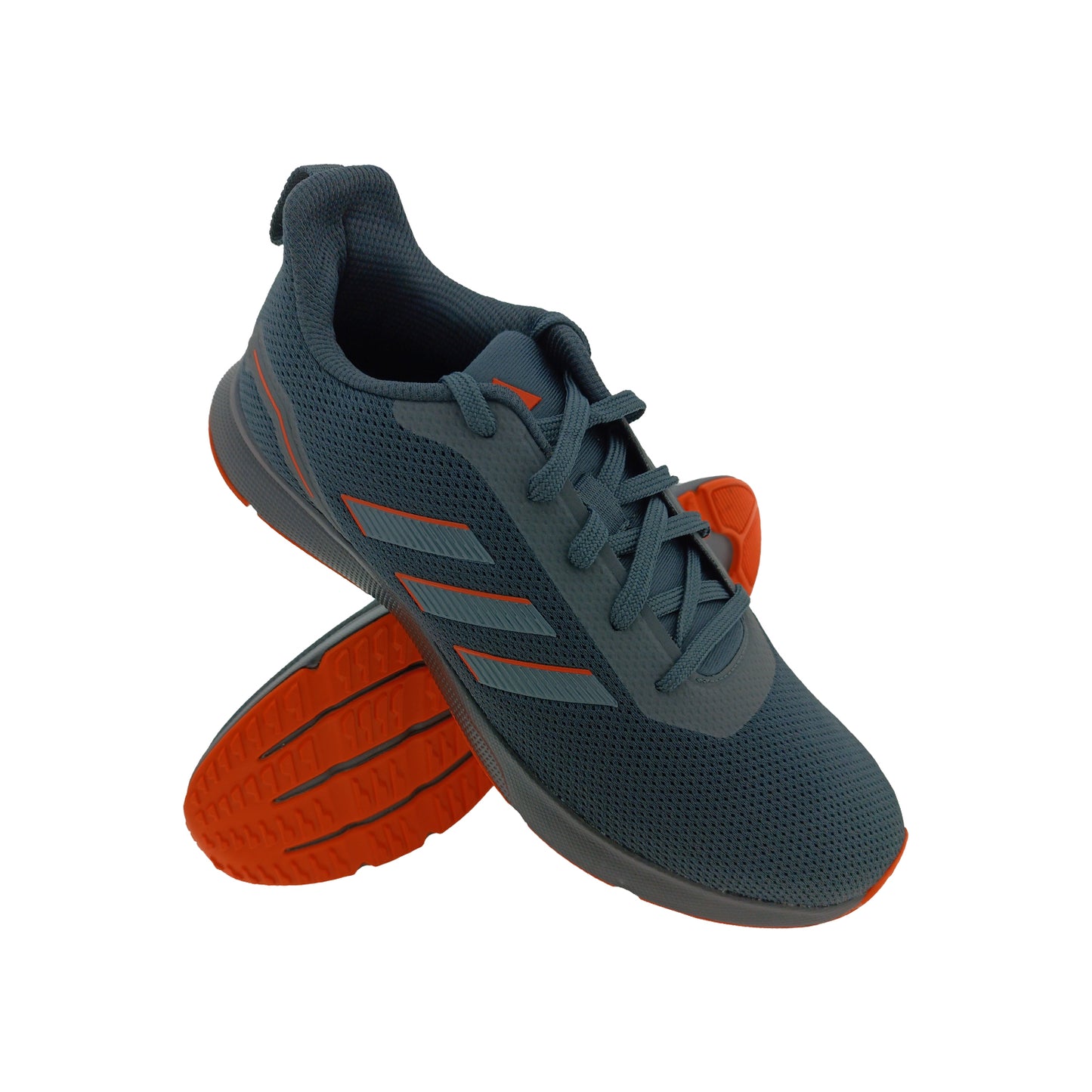 ADIDAS GB2428 D.GREY/ORANGE MENS LACEUP SPORTS SHOE