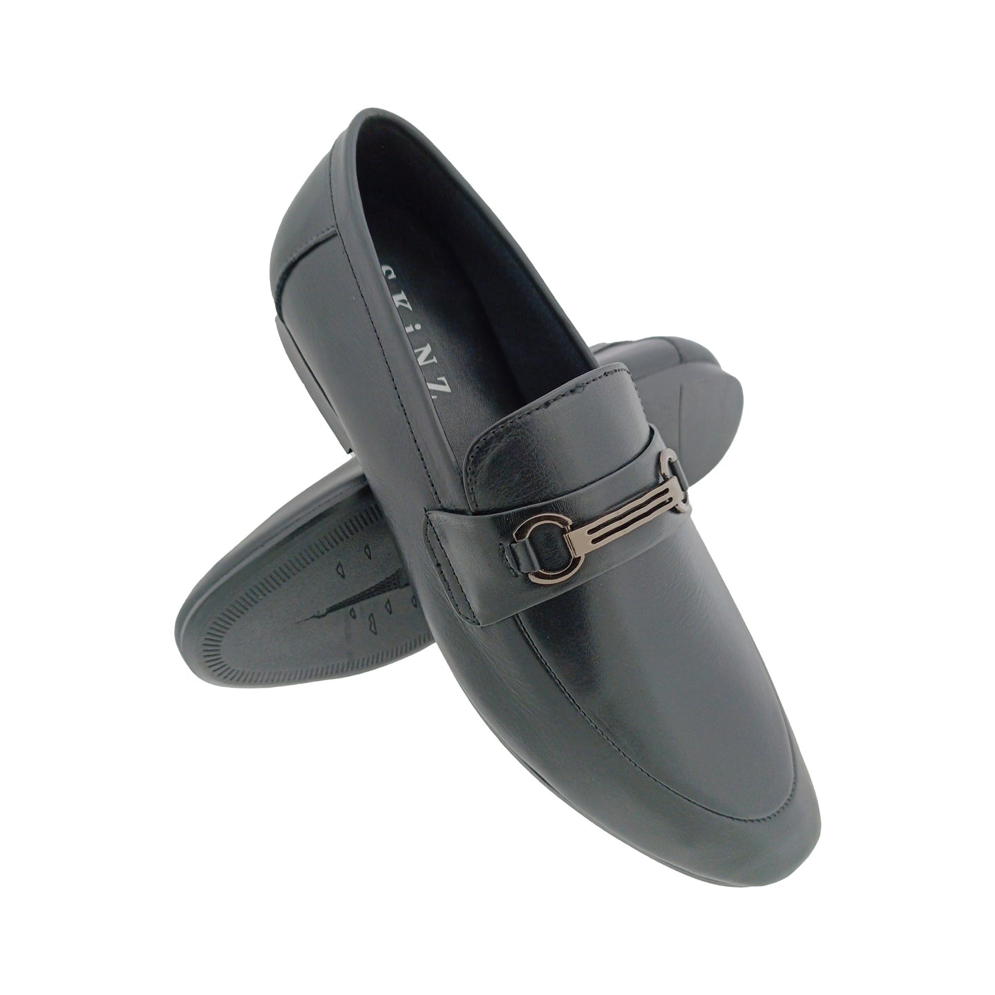 SKINZ 59012 BLACK MENS POINT LOAFER