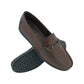 13 REASONS L-185 BROWN MENS LATHER LOAFER