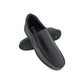 13REASONSCOMFORT-05 BLACK MENS SLIPON SHOE