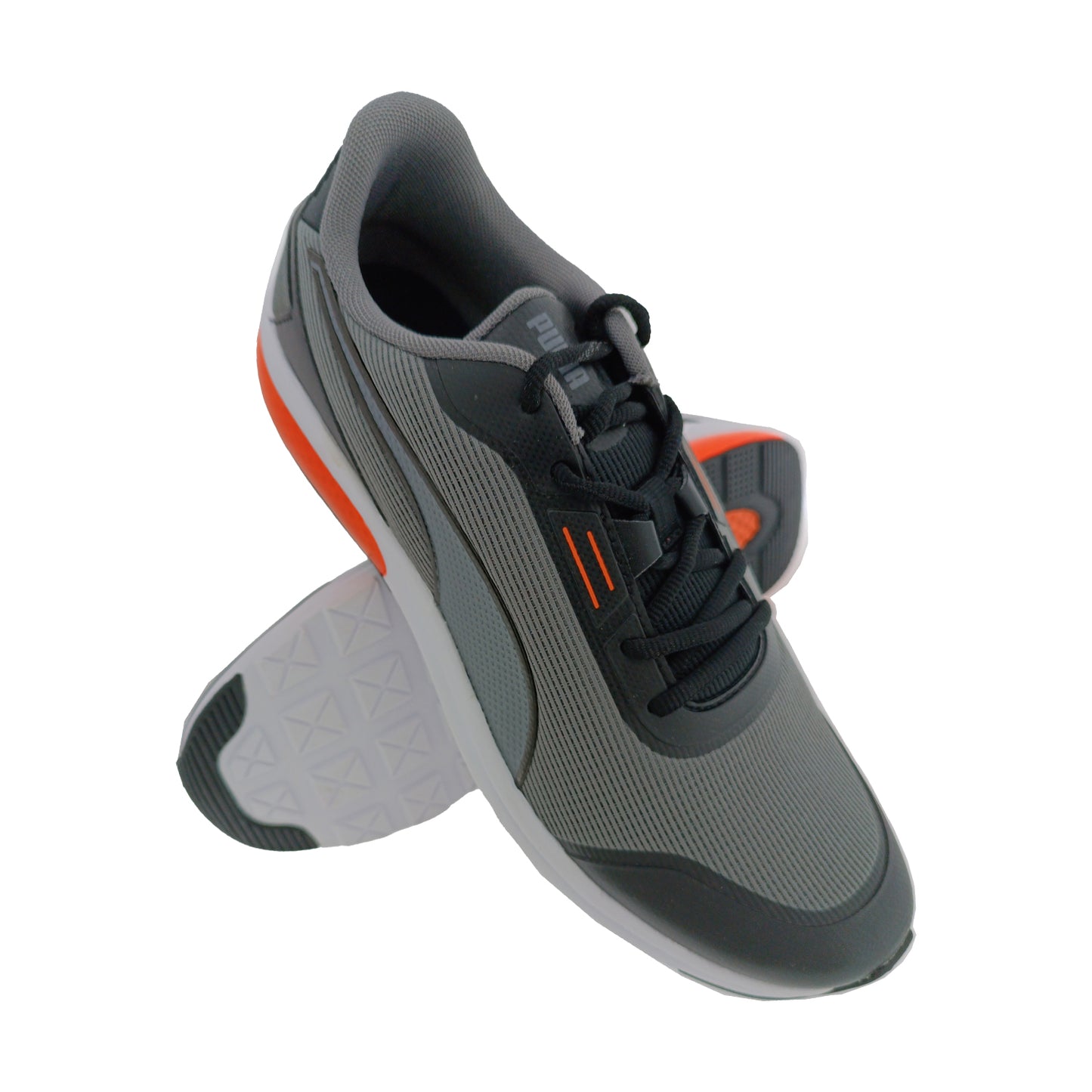 PUMA 311112-03 GREY/BLACK MENS LACEUP SPORTS SHOE