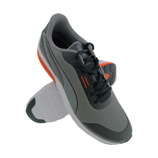 PUMA 311112-03 GREY/BLACK MENS LACEUP SPORTS SHOE