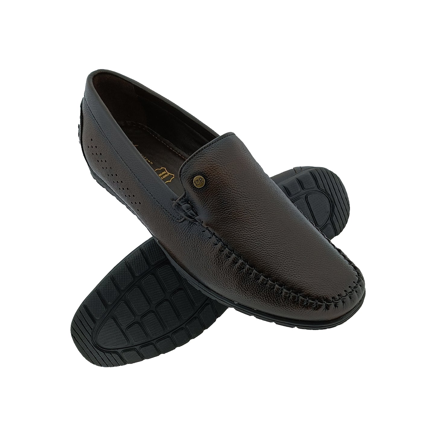13REASONS L-XC-53 BROWN MENS BOADER LOAFER