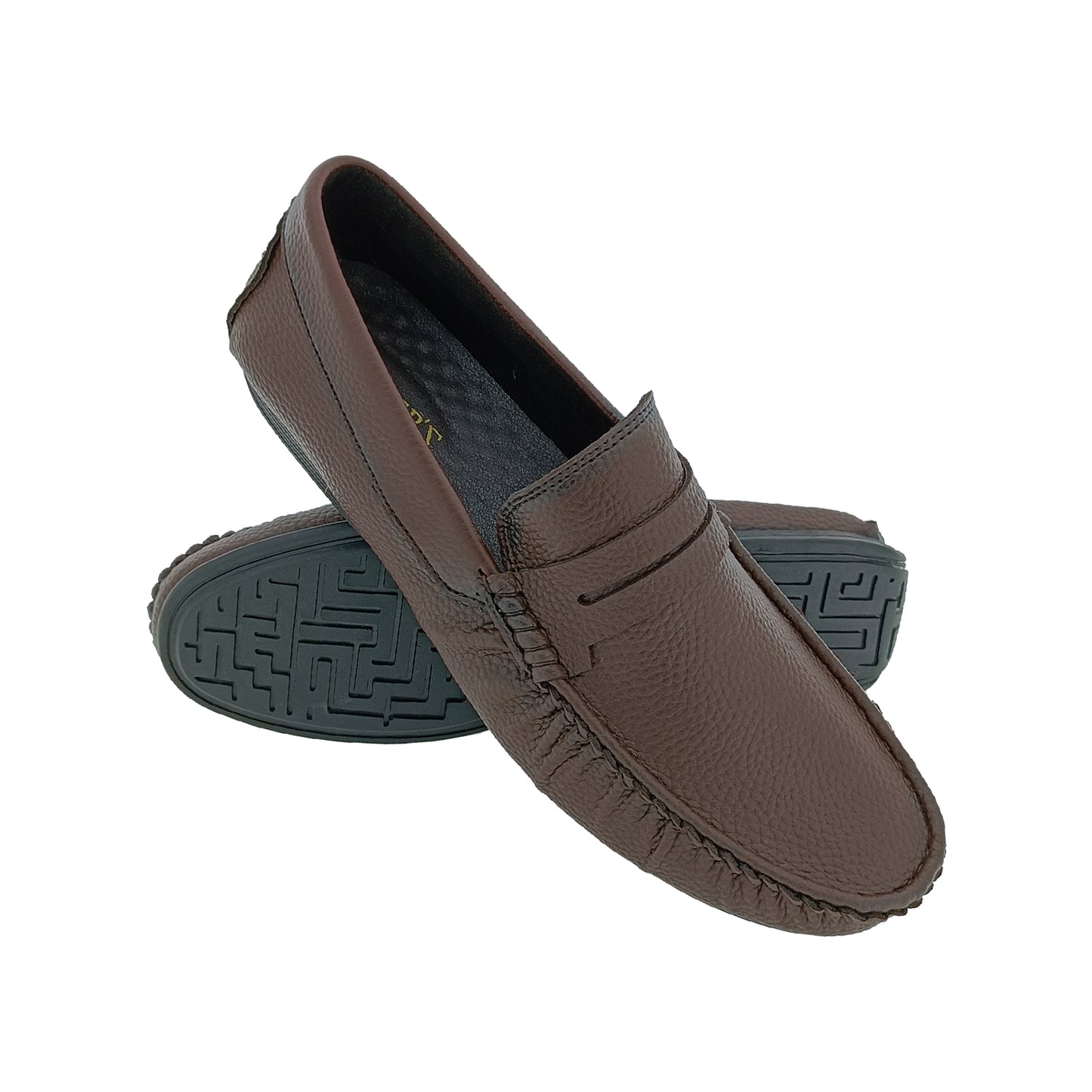 WALKERS C113 BROWN MENS LOAFER