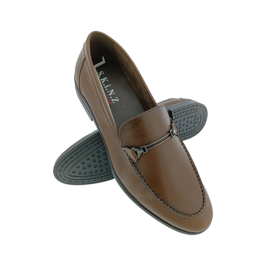 SKINZ 71007 BROWN MENS POINT LOAFER