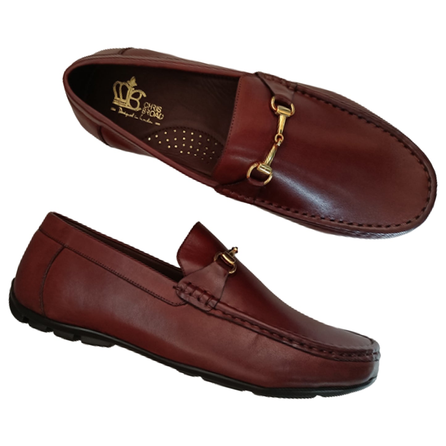 CHRIS BROAD MUGAL 20 BROWN MEN'S LOAFER