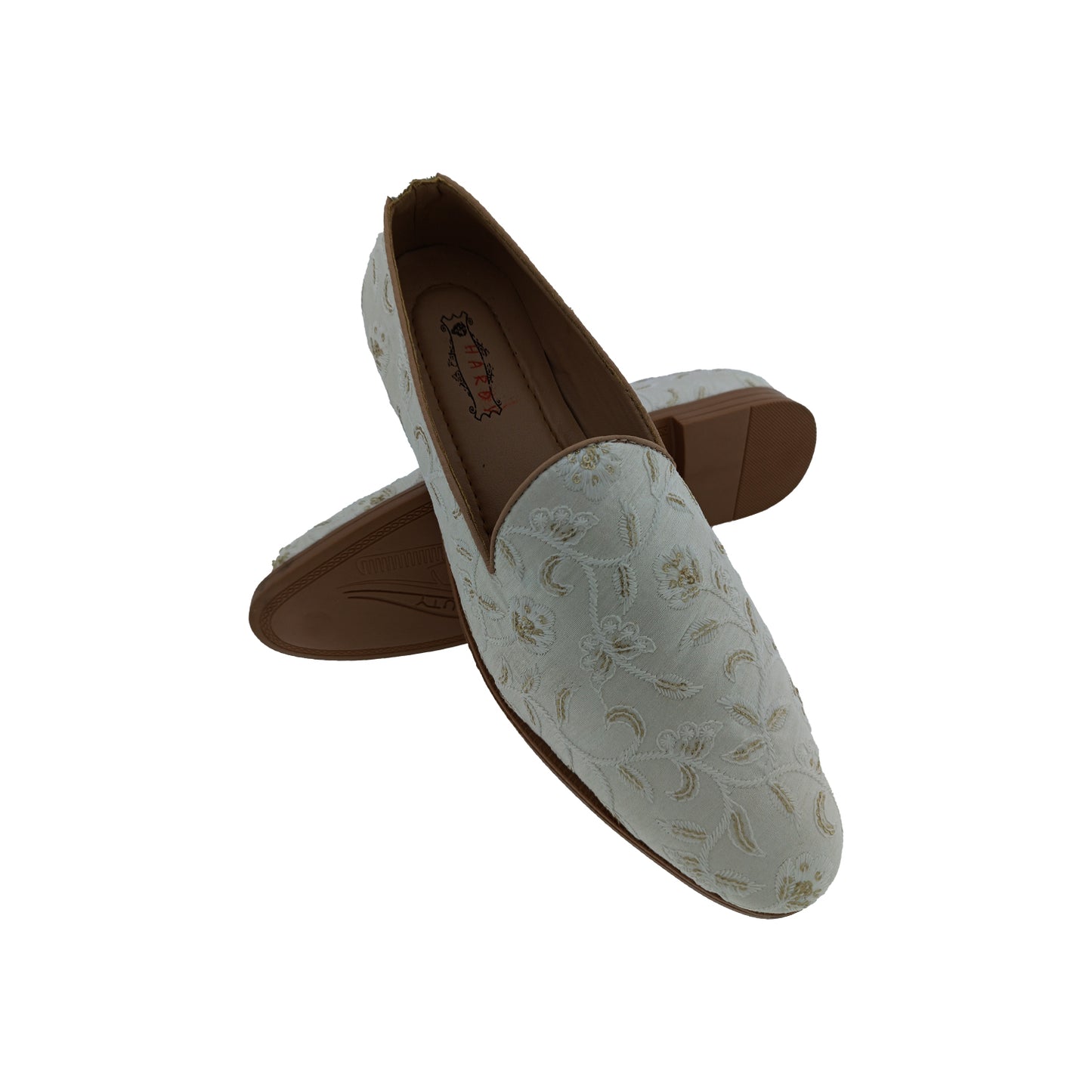 HARDY F42 WHITE MENS TRADITIONAL MOJARI