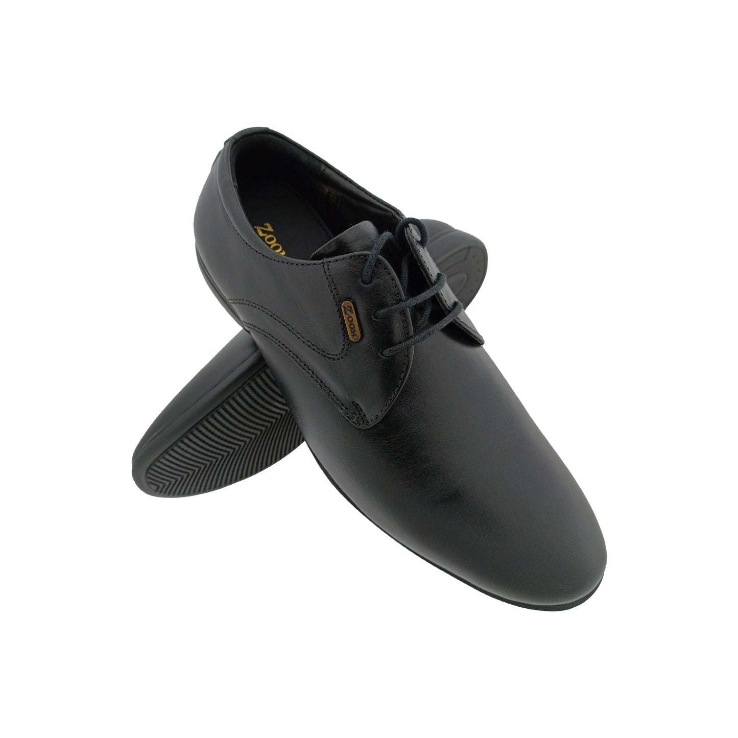 ZOOM S1481 BLACK MENS LACEUP CASUEL SHOE