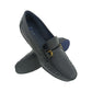13 REASONS LL-1421 BLACK MEN'S LETHER LOAFER