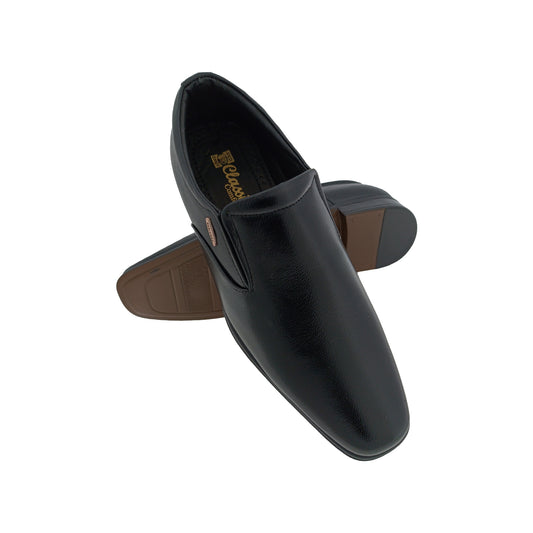 RED CHIF RC1999 BLACK MENS SLIPON SHOE