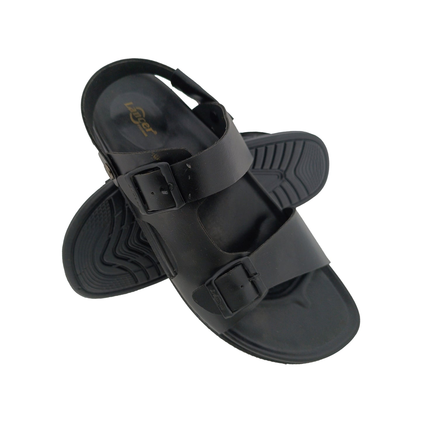 LANCER LUXE102 BLACK MENS SANDAL