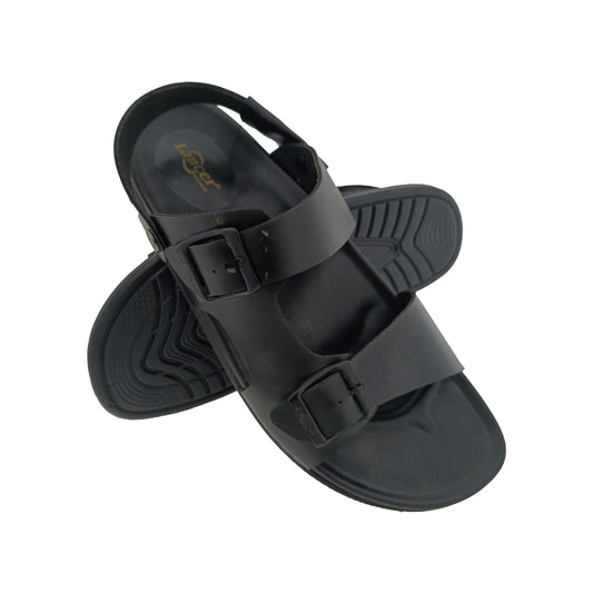LANCER LUXE102 BLACK MENS SANDAL
