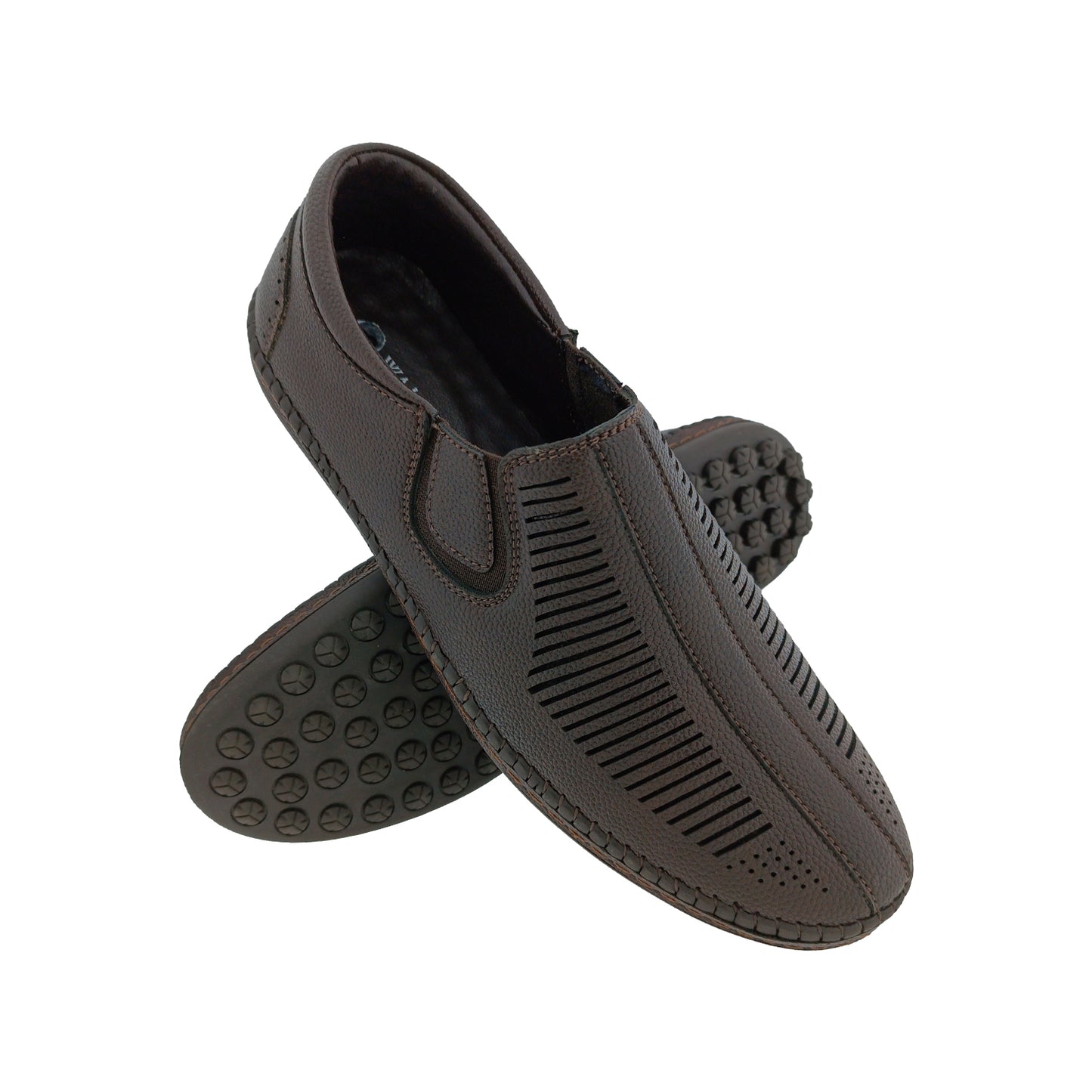 WALKERS 4060 BROWN MENS TRADITIONAL LOAFER