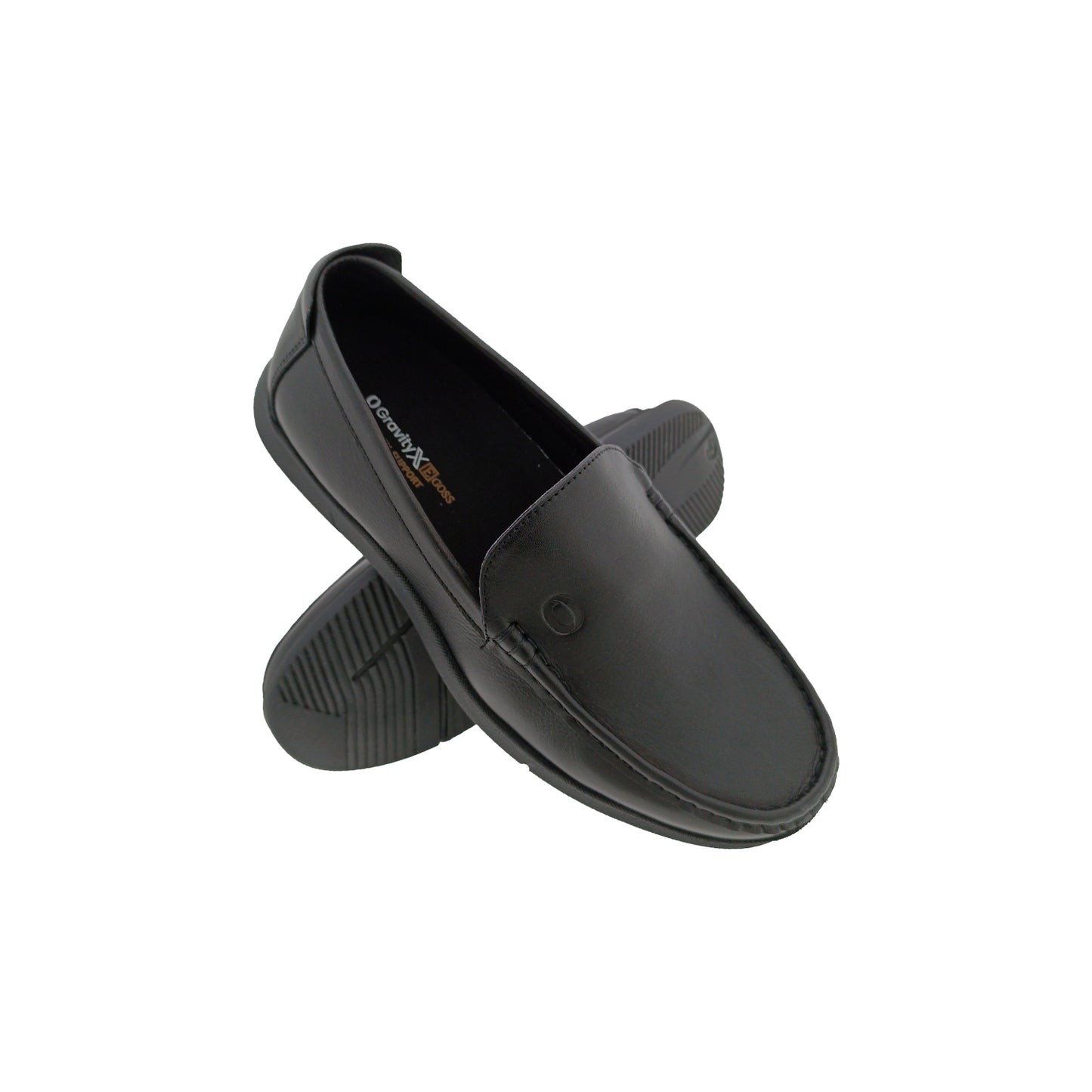 EGOSS ES-22 BLACK MENS SLIPON CASUEL SHOE