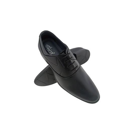 TRYIT 7813 BLACK MENS LACEUP SHOE