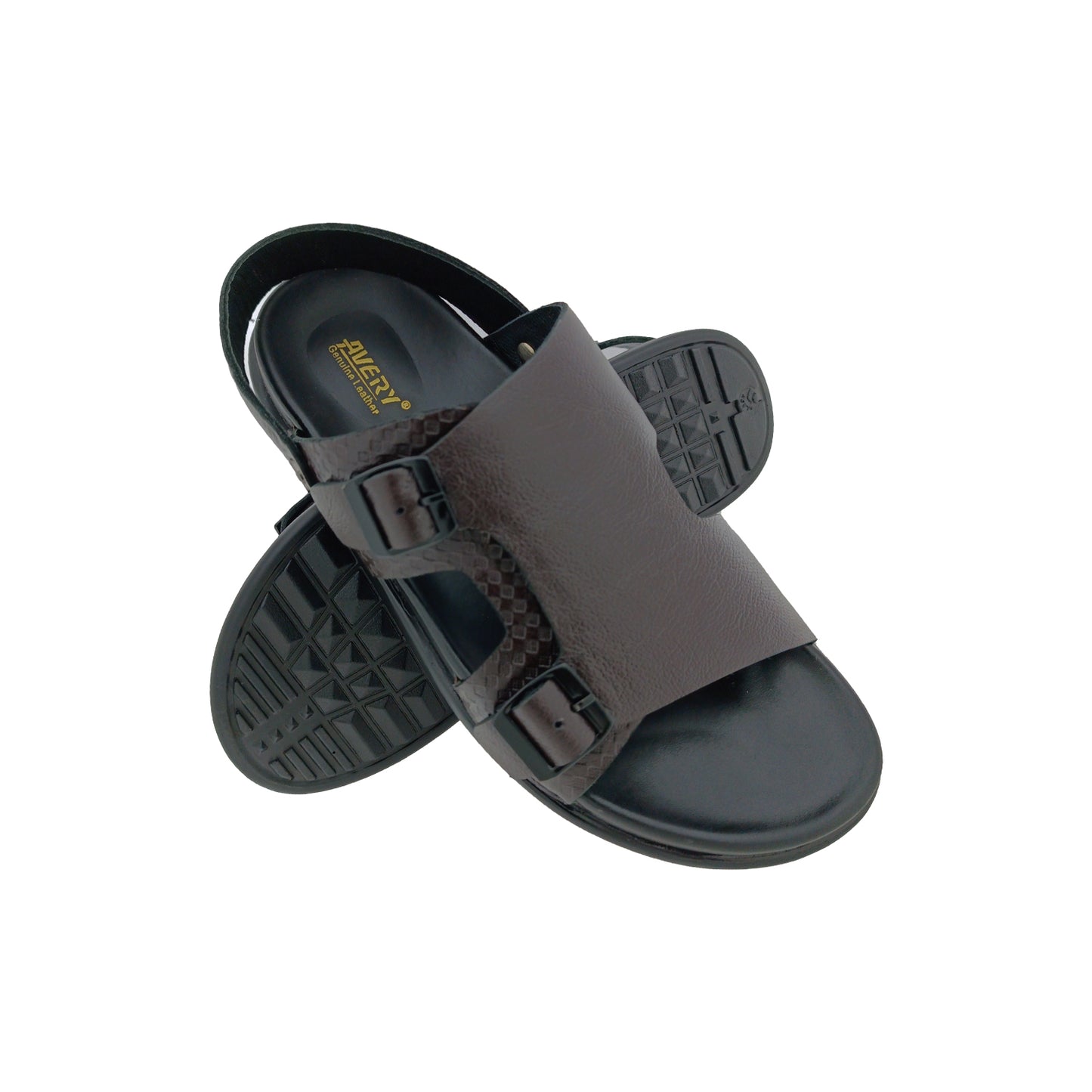 AVERY 4041 BROWN MENS SANDAL