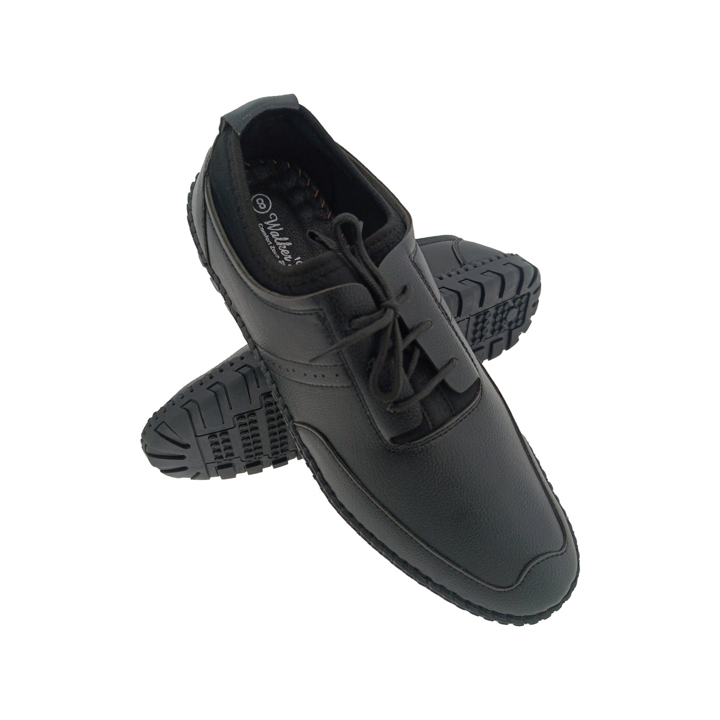 WALKERS 8102 BLACK MENS LACEUP SHOE