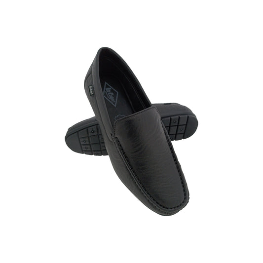 LEE COOPER LC8121E BLACK MENS BOADER LOAFER