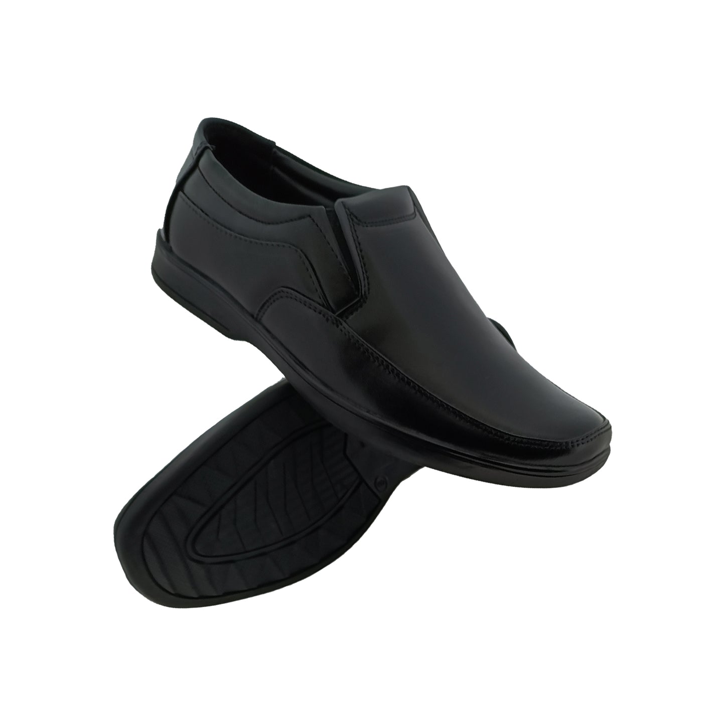 SKINZ MO2028 BLACK MENS CASUEL SLIPON SHOE