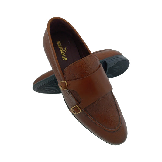 HANDCRAFTED HR7411 BROWN MENS POINT LOAFER
