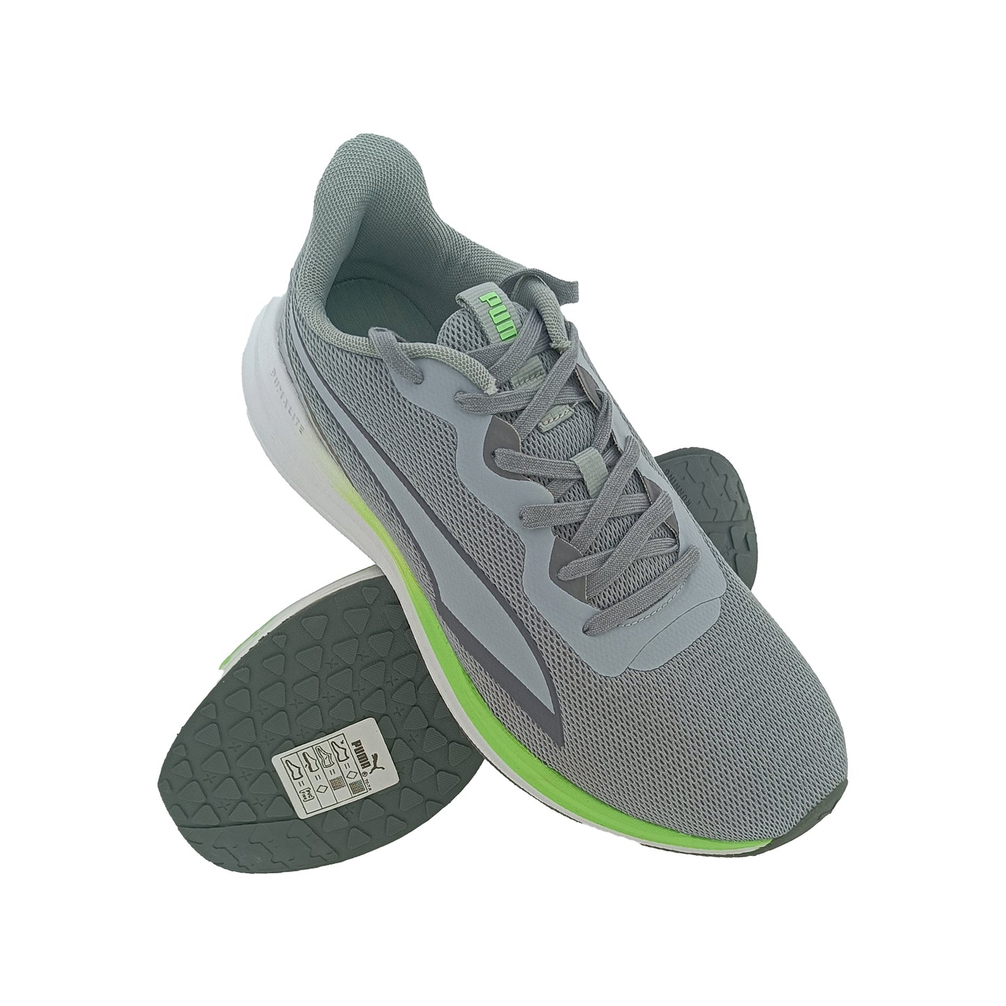 PUMA 31042302 D.GREY/L.GREY MENS LACEUP SPORTS SHOE
