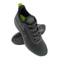 ABROS 1A D.GREY/P.GREEN MENS LACEUP SPORTS SHOE