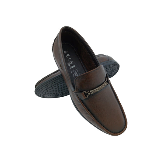 SKINZ 4660 BROWN MENS BOADER LOAFER