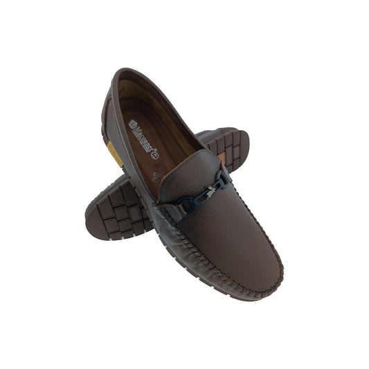 MACONNER KL-03 BROWN MENS BOADER LOAFER