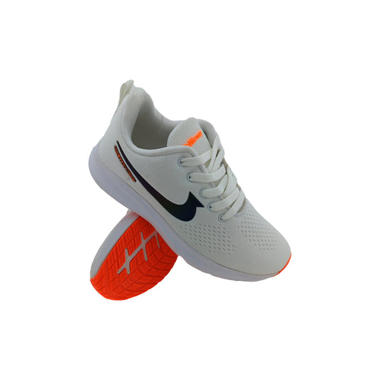 HITWAY TORONTO PLUS-01 WHITE MENS LACEUP SPORTS SHOE