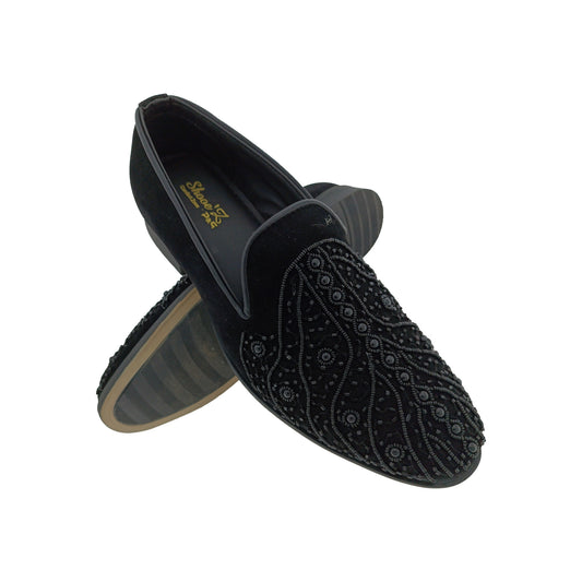 SHOOEZ 3275 BLACK MENS TRADITIONAL LOAFER