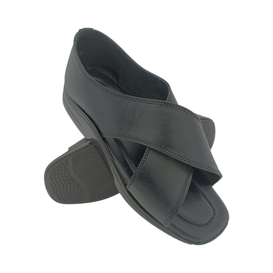 713 BLACK MEN'S SANDAL