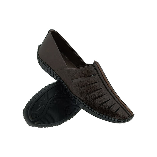 ECCO COMFERT CAESAR:04 BROWN MENS TRADITIONAL LOAFER