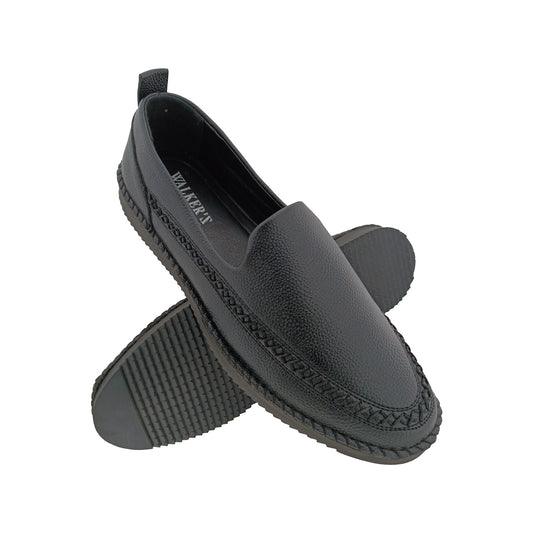 WALKERS 7589 BLACK MENS TRADITIONAL LOAFER