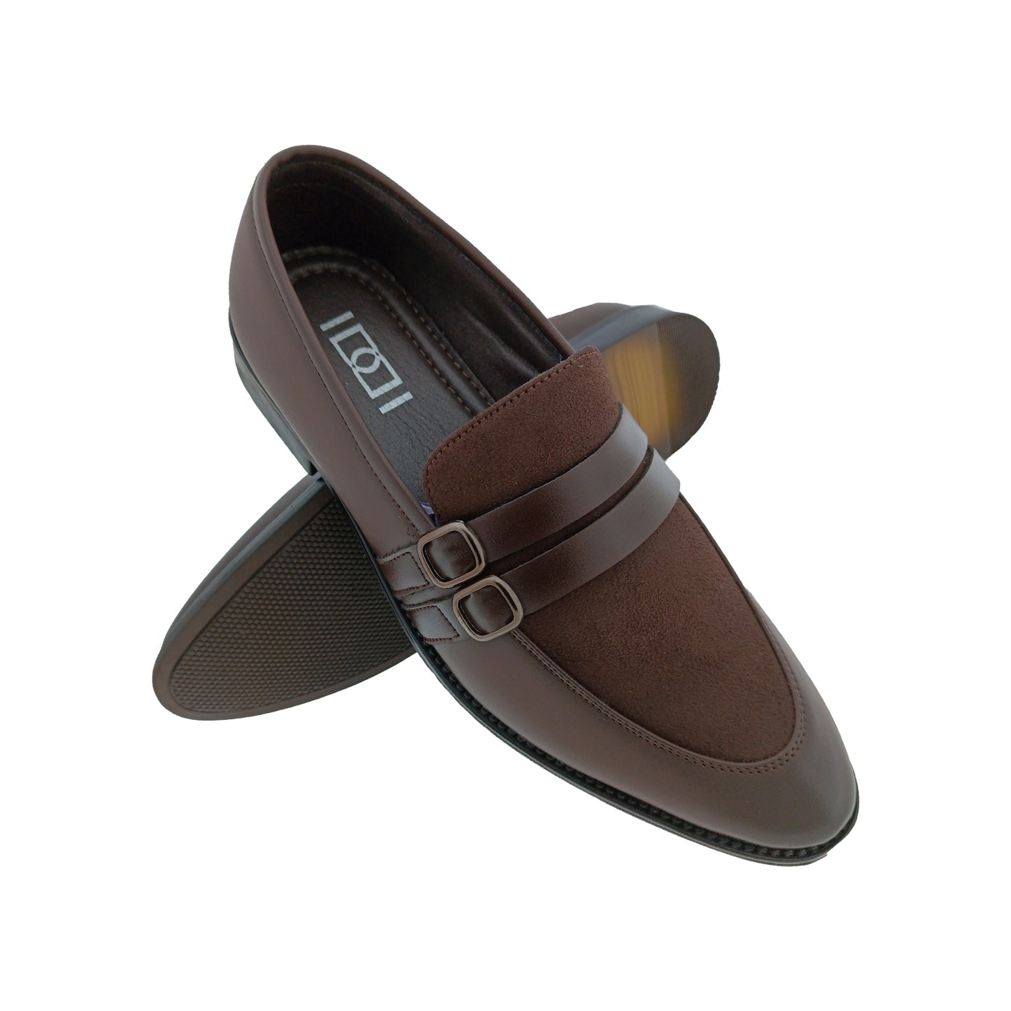 IDDI 1194 BROWN MENS BUFF POINT LOAFER