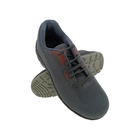 UNISTAR COMFORT GREY MENS LACEUP SAFETY SHOES