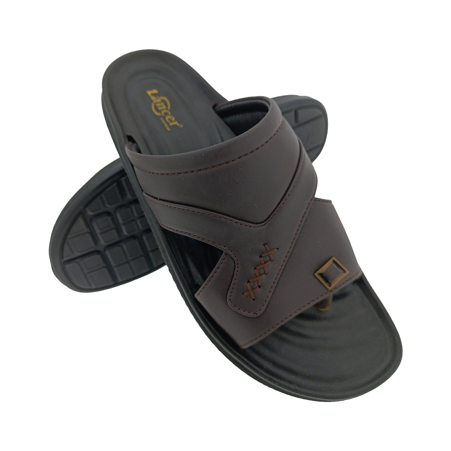 LANCER LUXE-82 BROWN MENS CHAPPAL