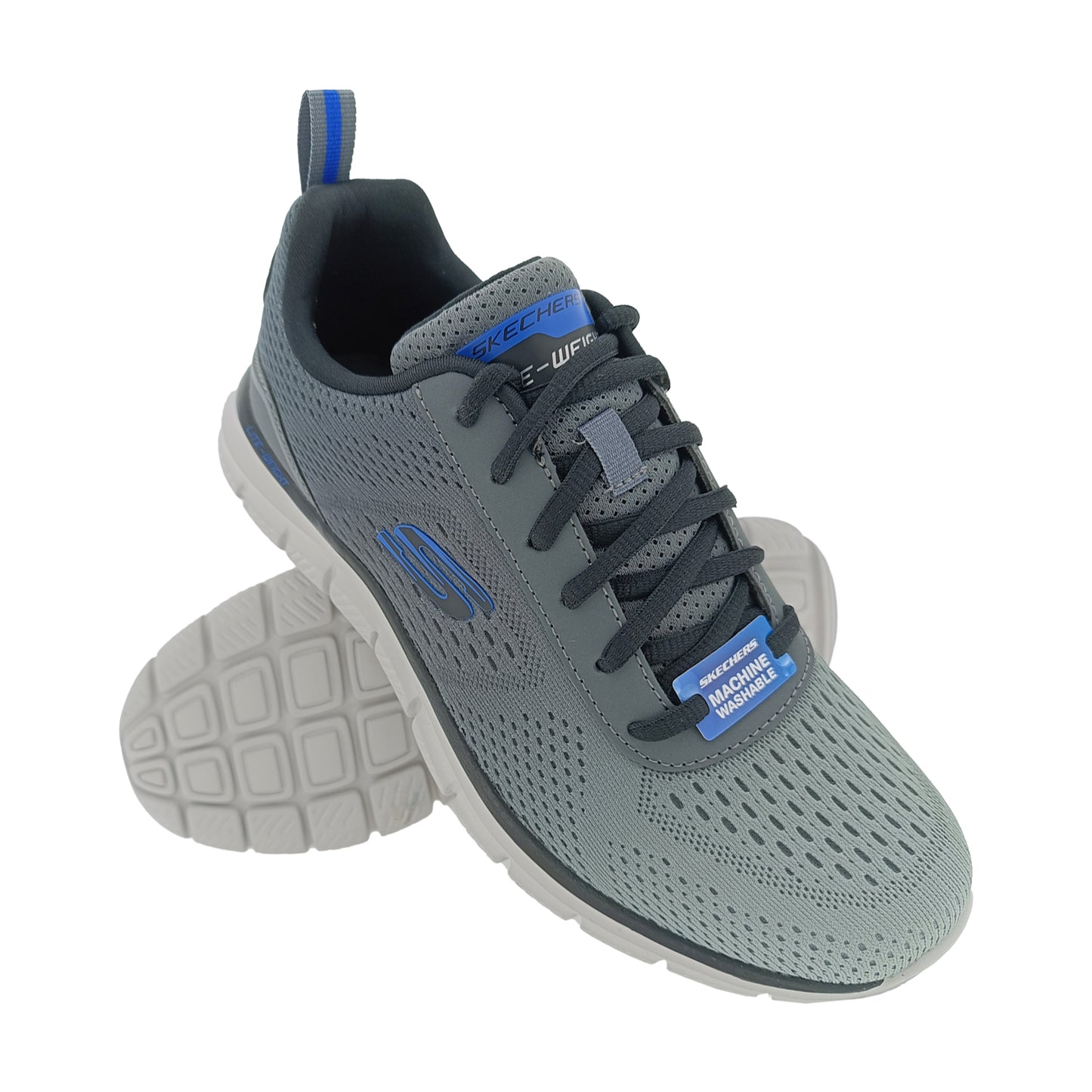 SKECHERS 232399 L.GREY MEN'S SPORT SHOE