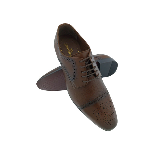 HANDCRAFTED LS-30 D.TAN MENS LACEUP CASUEL SHOE