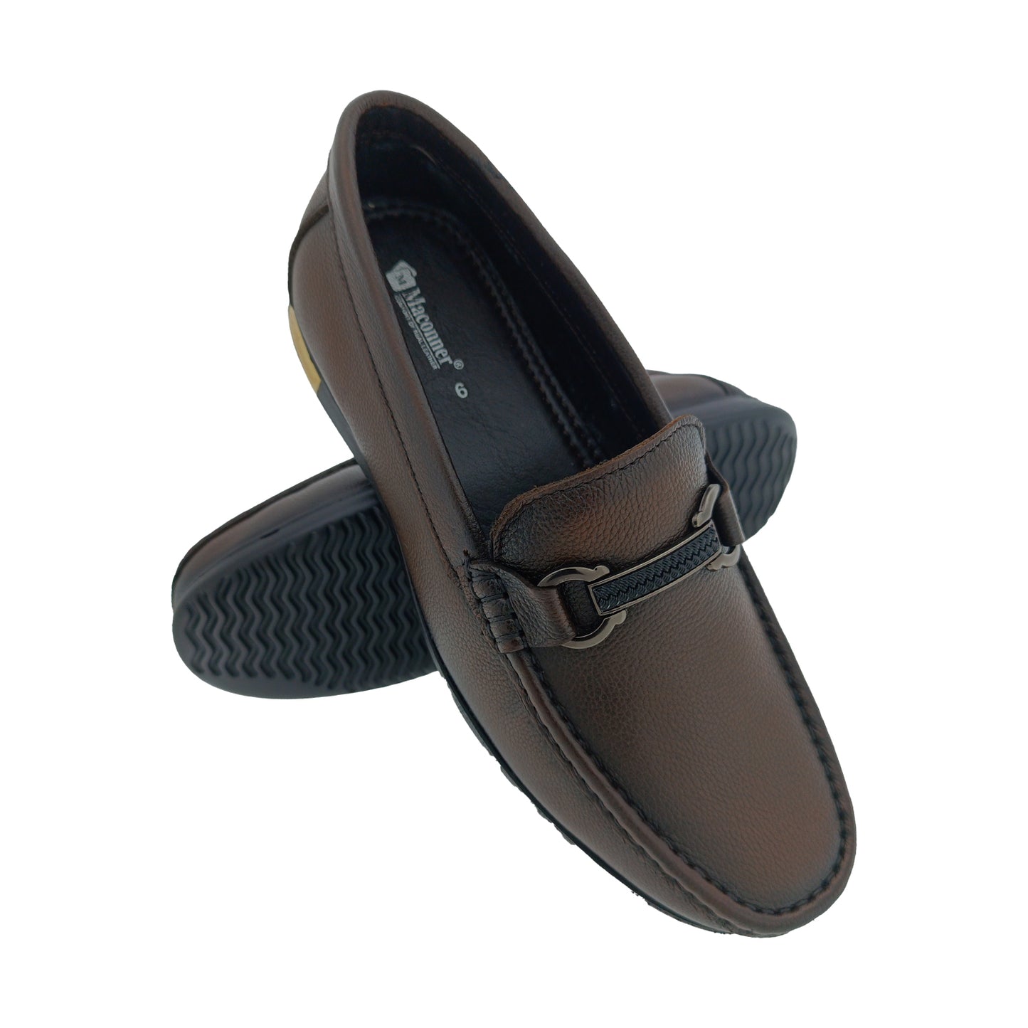MACONNER WINCH-1 BROWN MENS BOADER LOAFER