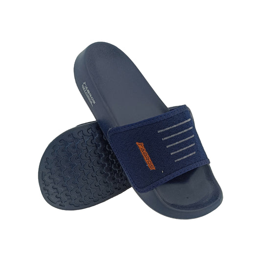 ABROS AWSG7037 NAVY/N.ORANGE MENS FLIPFLOP SLIPPER