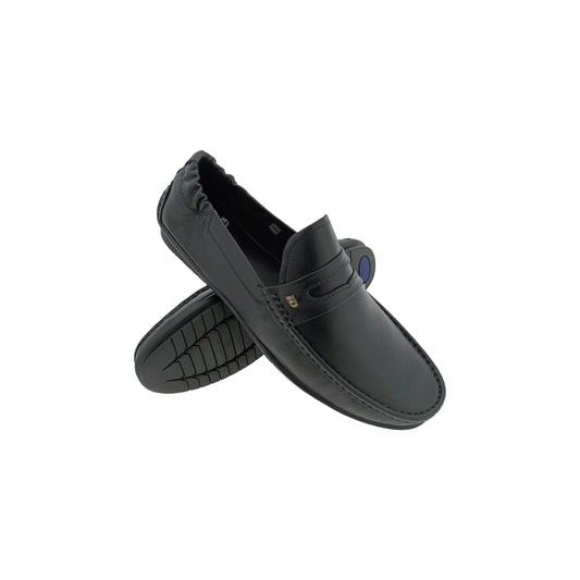 ID-ID1137 BLACK MENS BOADER LOAFER