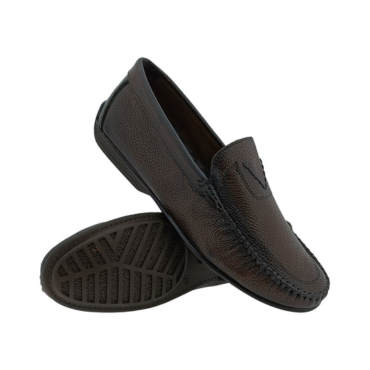 MACONNER NEO-8 BROWN MENS LATHER LOAFER